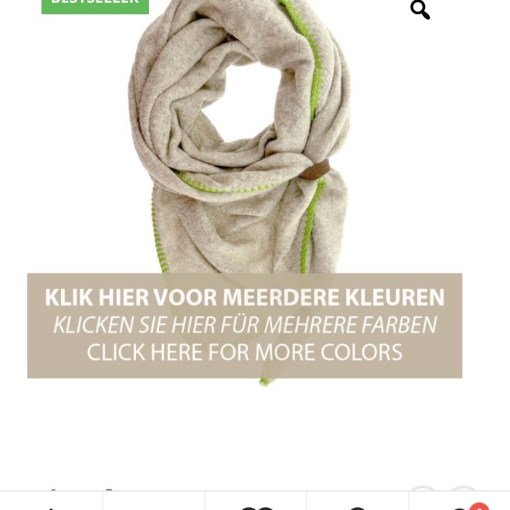NWT Soft Wrap Scarf